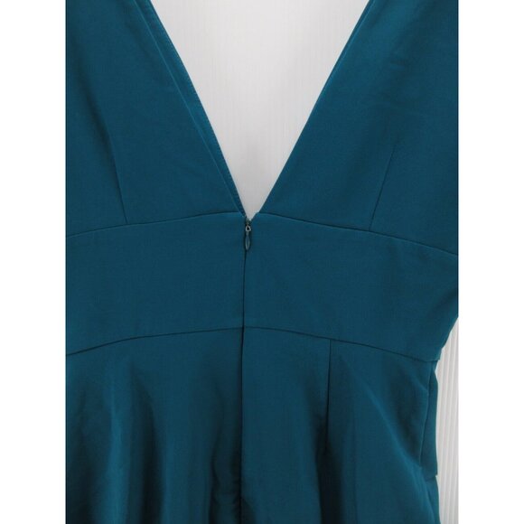 Laundry by Shelli Segal Dress 8 Sheath Padded Ruffled Cocktails Party - Picture 7 of 10